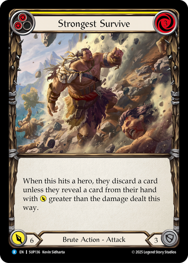 Strongest Survive (Yellow)